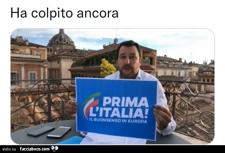 Salvini ha colpito ancora Prima l'Italia #Qatar 2022