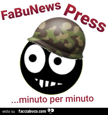 FaBuNews Press minuto per minuto. E anche stamattina Facciabuco c'è