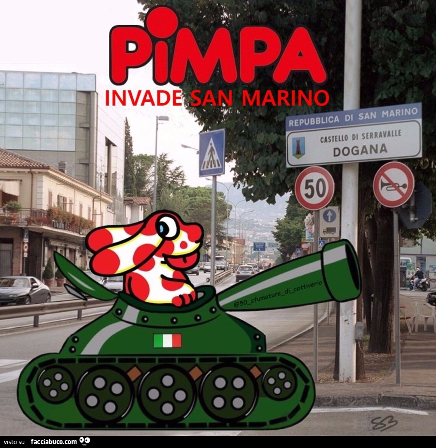 Pimpa invade San Marino