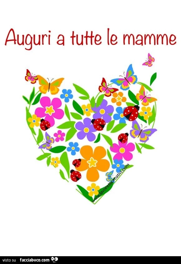Auguri a tutte le mamme - Facciabuco.com