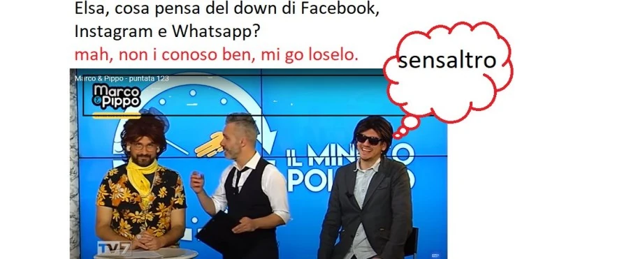 Quando i social cadono