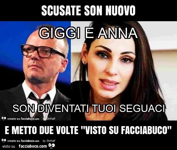 Scusate son nuovo e metto due volte "visto su facciabuco"