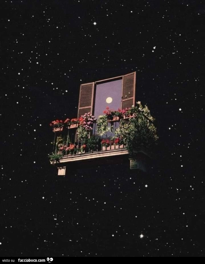 Balcone fra le stelle