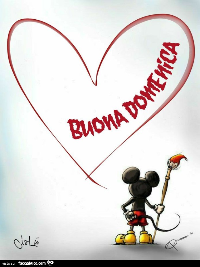 Topolino: buona domenica