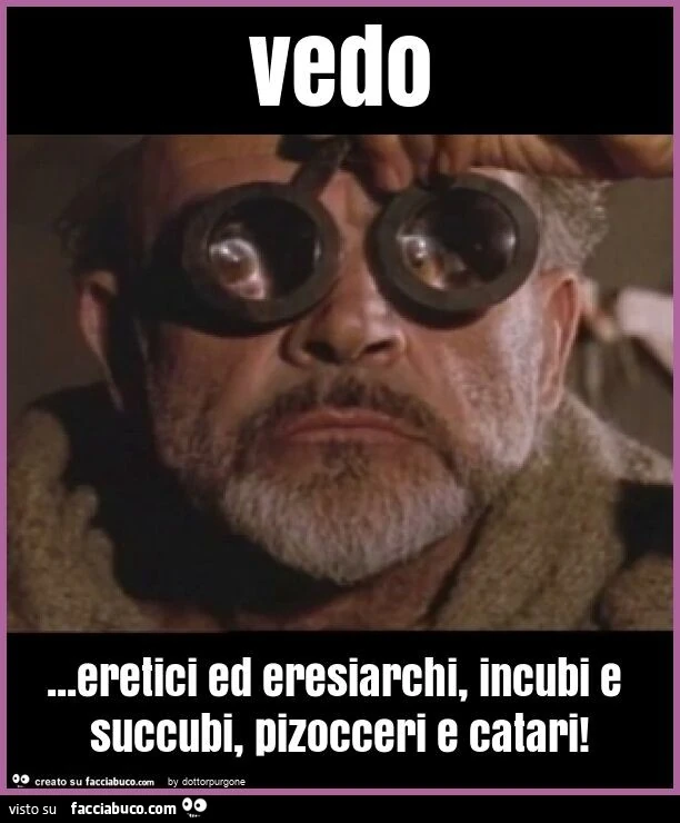 Vedo&hellip; eretici ed eresiarchi, incubi e succubi, pizocceri e catari