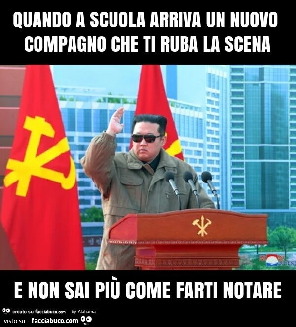 Quando a scuola arriva un nuovo compagno che ti ruba la scena e non sai più come farti notare
