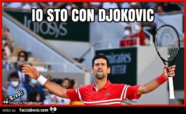 Io sto con djokovic