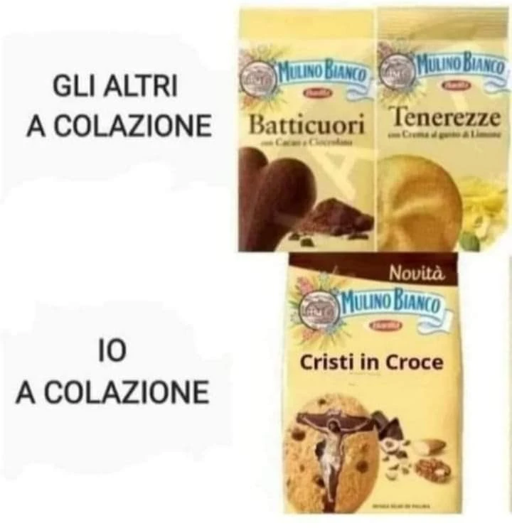 La mia colazione è differente