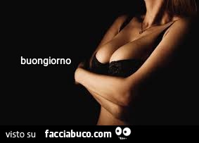 Tette del buongiorno
