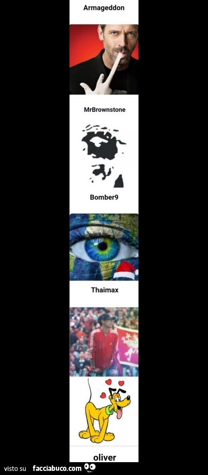 Auguri buon anno Thaimax Oliver Bomber9 MrBrownstone Armageddon Facciabuco
