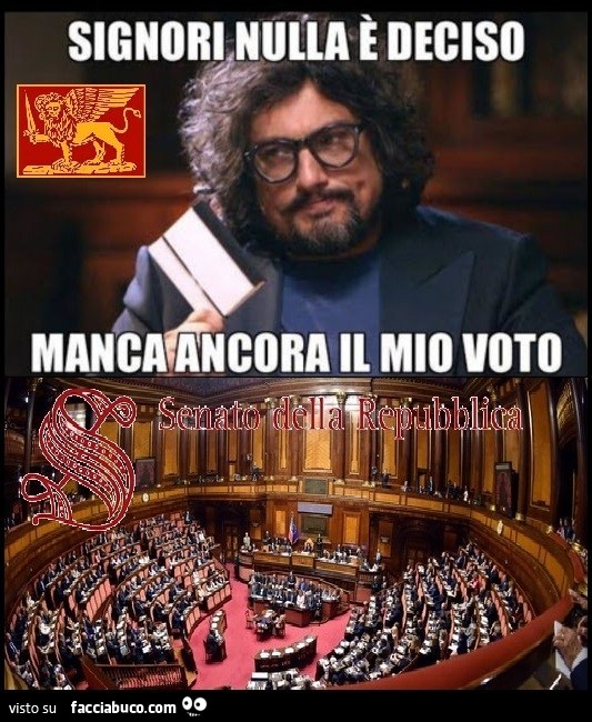 Crisi di governo voto al Senato di Alessandro Borghese
