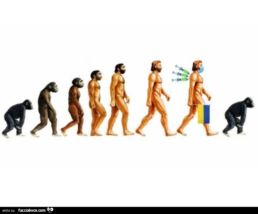 Evoluzione: covid, vaccini, ucraina&hellip; scimmia