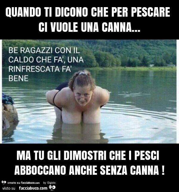 meme divertenti sulla pesca