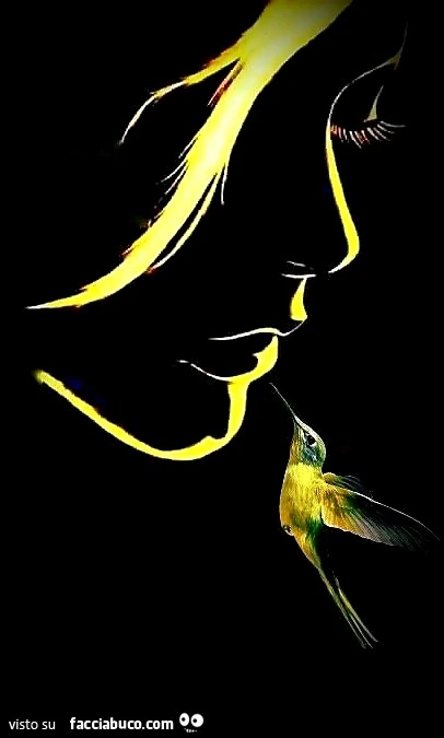 Bionda e colibrì
