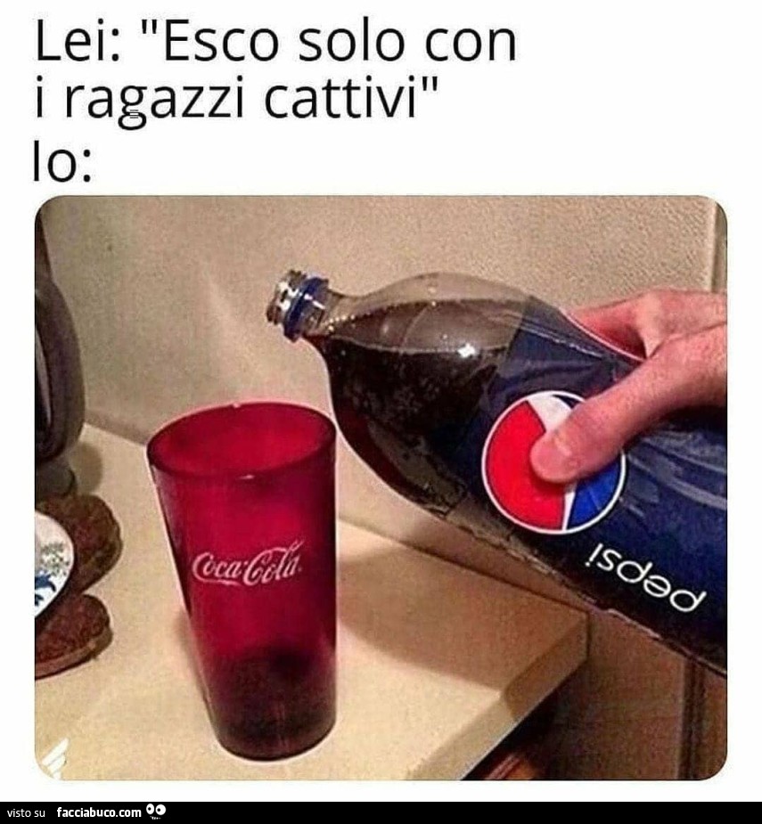 Coca cola pepsi