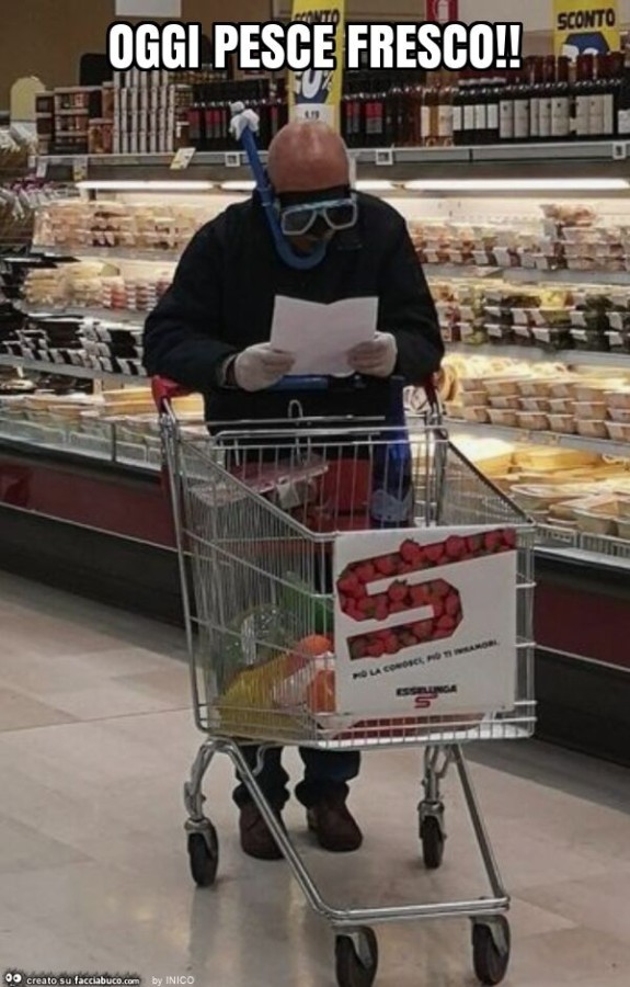 Oggi pesce fresco