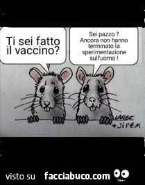 Vaccino Covid: Sperimentazione su topi