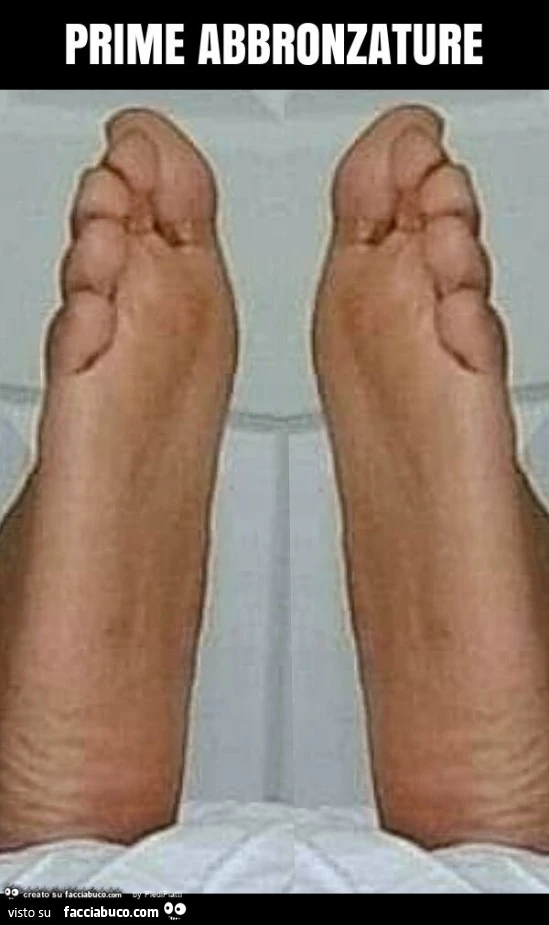 Prime abbronzature