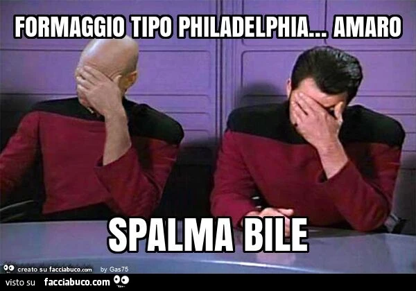Formaggio tipo philadelphia&hellip; amaro spalma bile