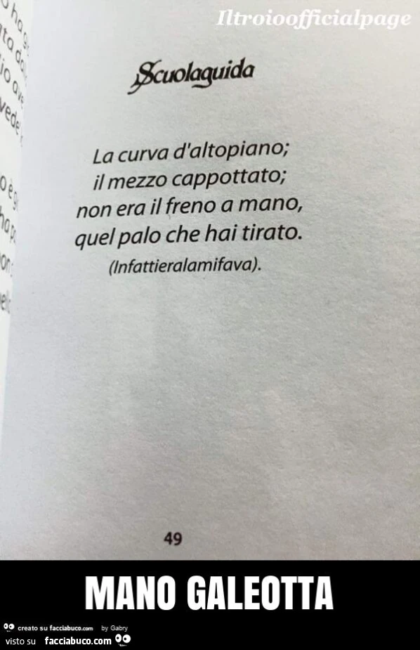 Mano galeotta