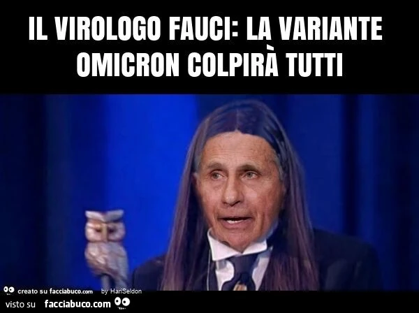 Il virologo fauci: la variante omicron colpirร tutti
