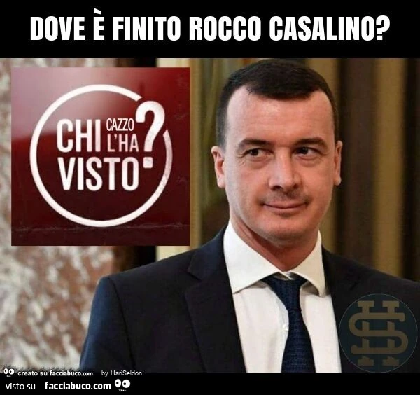 Dove è finito rocco casalino?