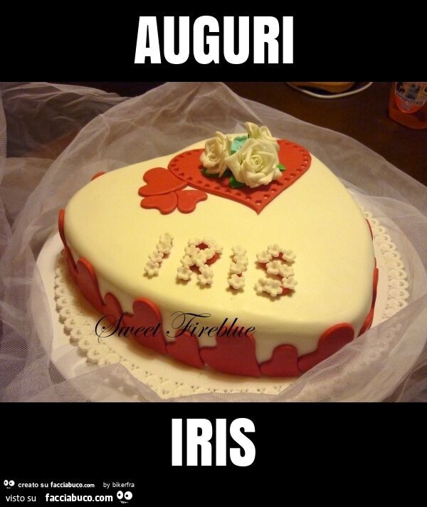 Auguri iris