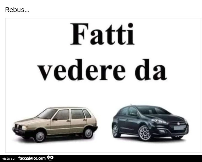 Rebus fatti vedere da uno bravo