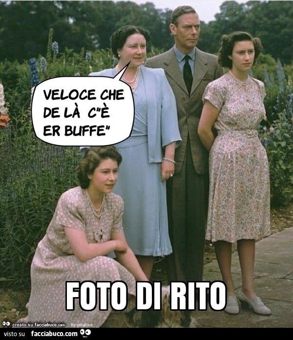Foto di rito