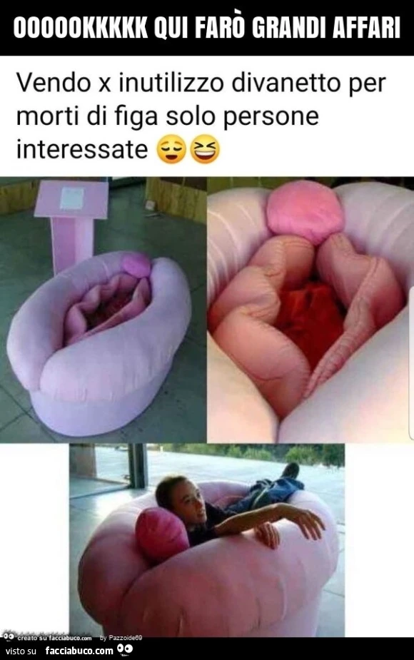 Oooookkkkk qui farò grandi affari