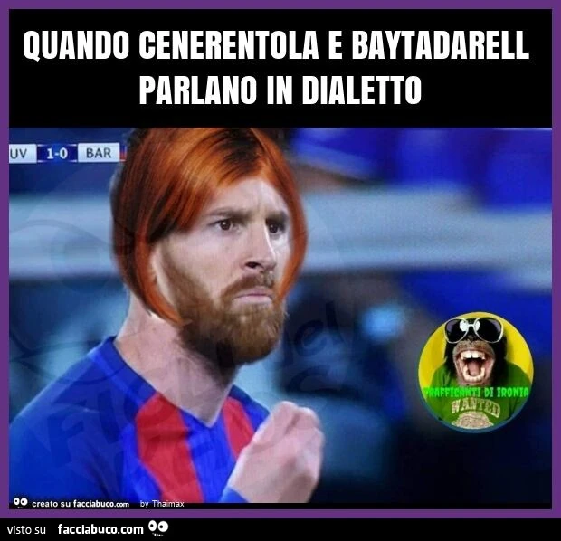 Dialetto thaimax Facciabuco Quando cenerentola e baytadarell parlano in dialetto