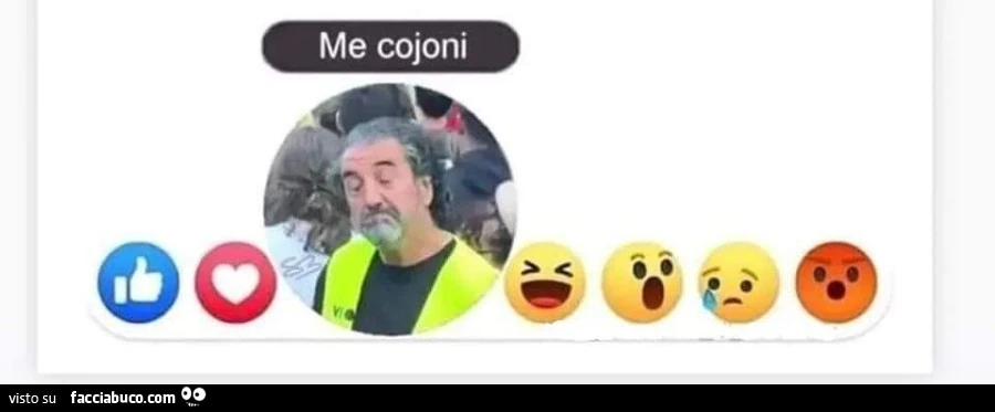 Reaction: Me cojoni