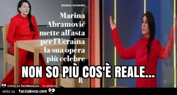 Non so più cos'è reale