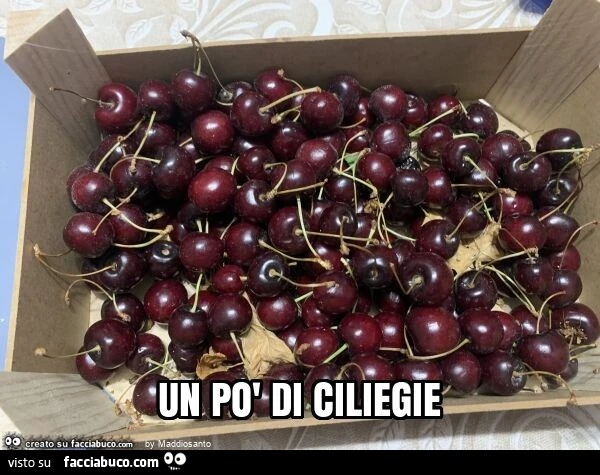 Un po' di ciliegie