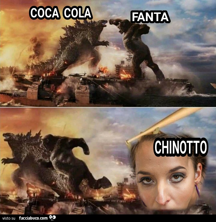 Coca cola Fanta chinotto