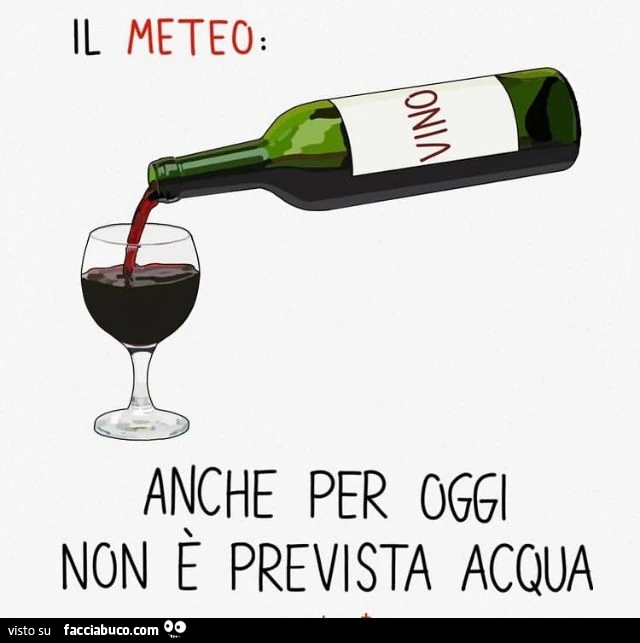 Il meteo: anche per oggi non è prevista acqua