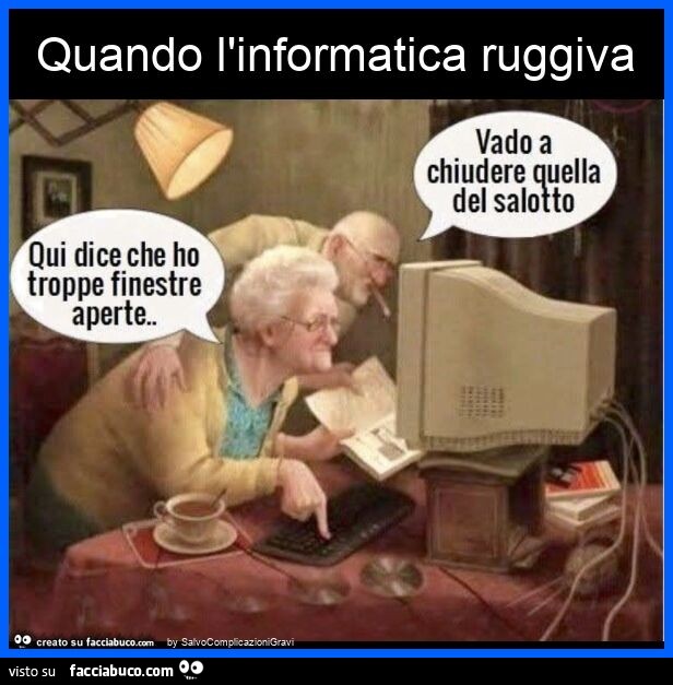 Quando l'informatica ruggiva