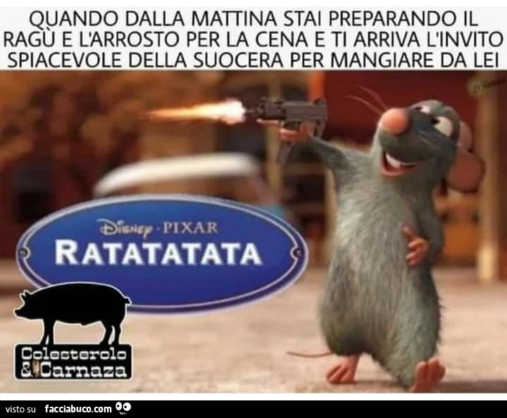 Quando dalla mattina stai preparando il ragù