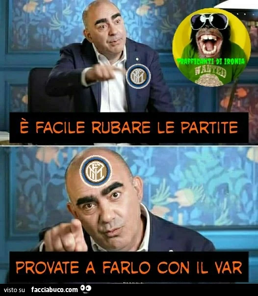 È facile rubare le partite provate a farlo con il var