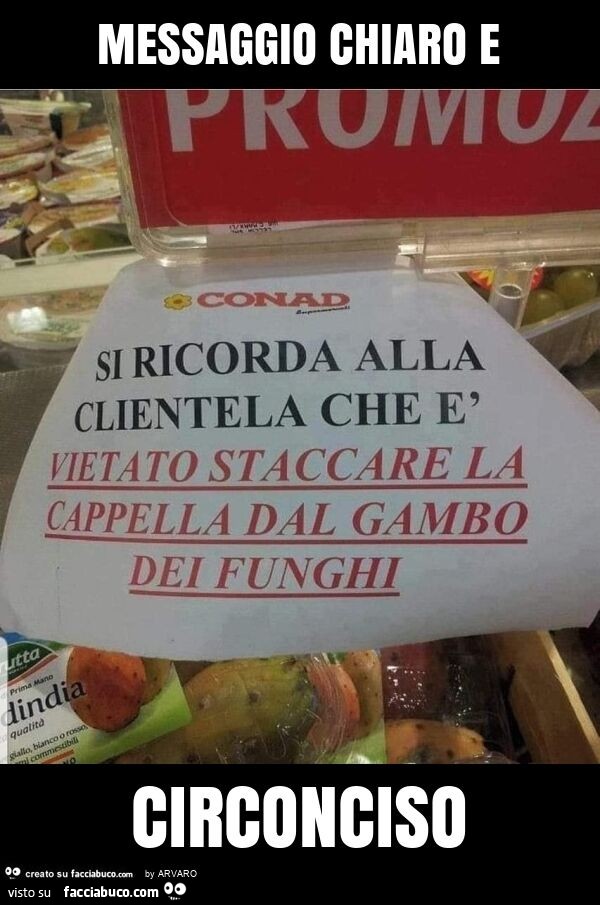 Messaggio chiaro e circonciso