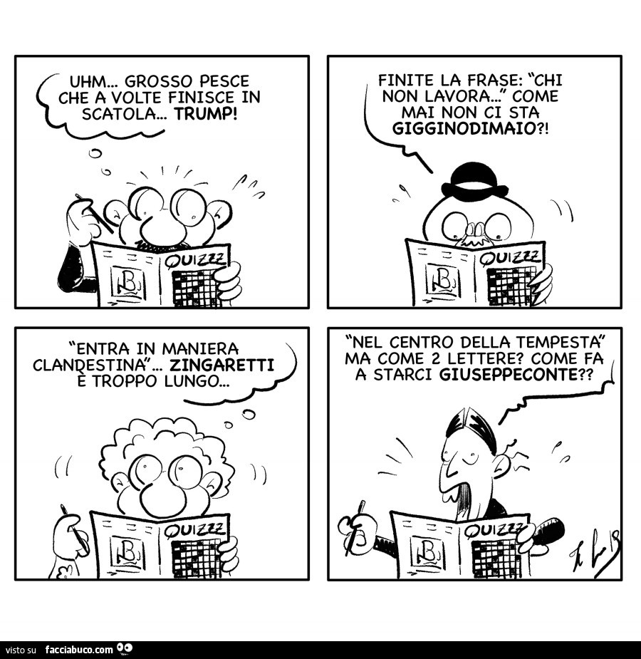 Uhm… grosso pesce che a volte finisce in scatola… trump