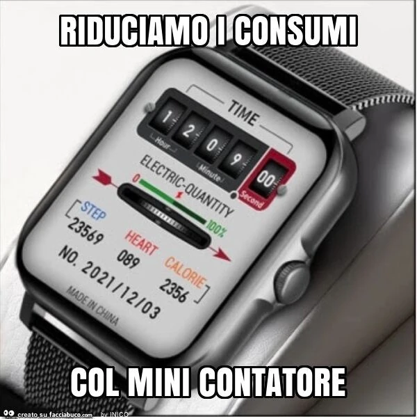 Riduciamo i consumi col mini contatore