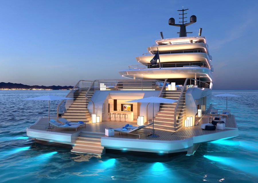 Sogni d'oro sullo yacht dei miei sogni