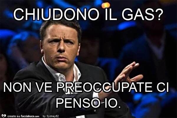 Chiudono il gas? Non ve preoccupate ci penso io