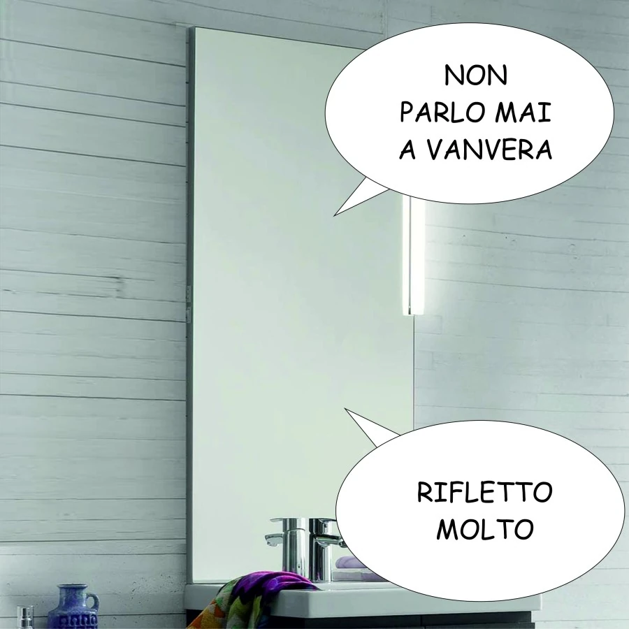Specchio rifletto riflesso