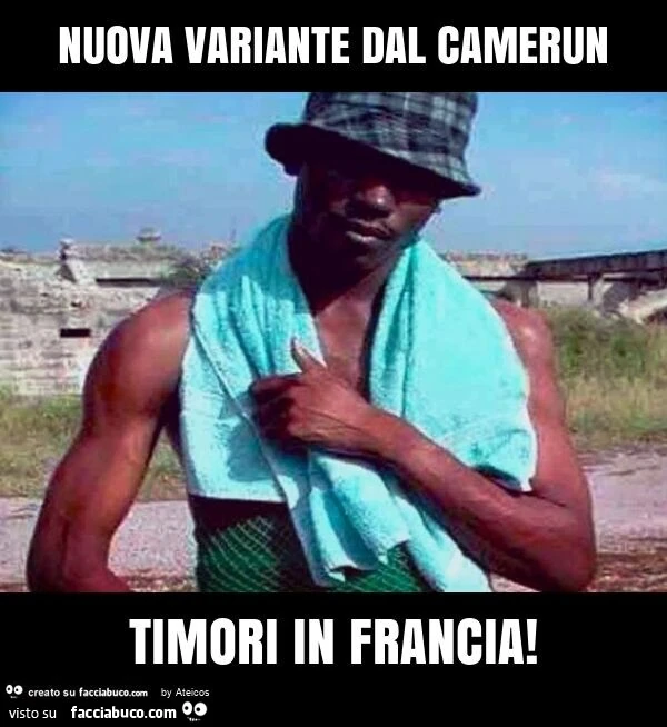 Nuova variante dal camerun timori in francia
