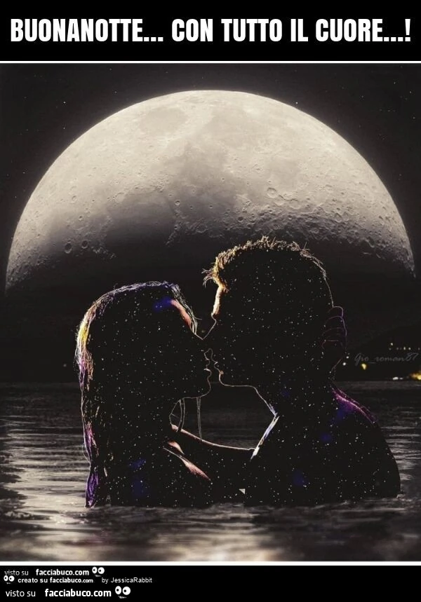 Buonanotte&hellip; con tutto il cuore