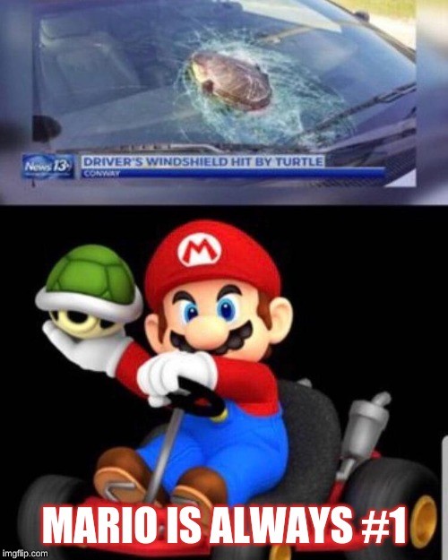 Mario kart meme