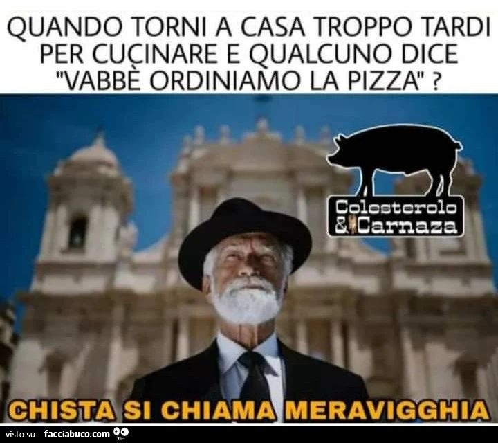 Quando torni a casa troppo tardi per cucinare