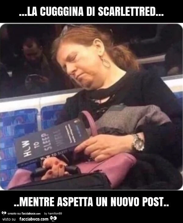 La cugggina di scarlettred&hellip; mentre aspetta un nuovo post